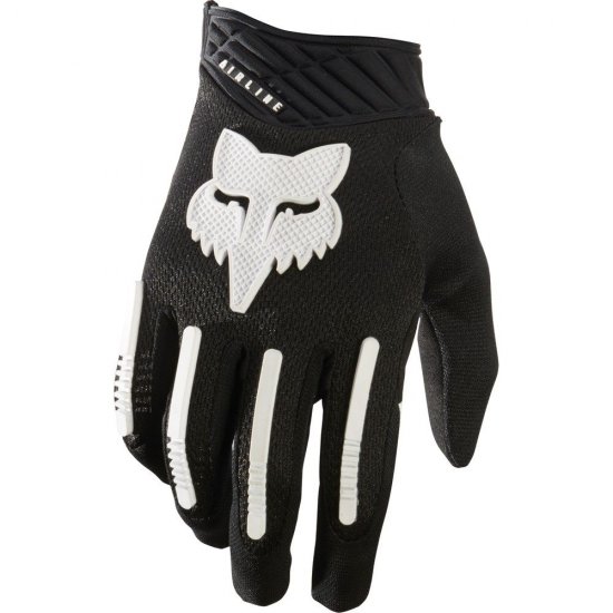 2016 Fox Racing Union Airline MX Gloves Adult Black - Click Image to Close