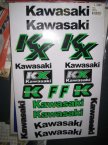 Sticker sheet - Kawasaki KX