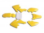 CRF 50 7 piece Plastics kit - yellow