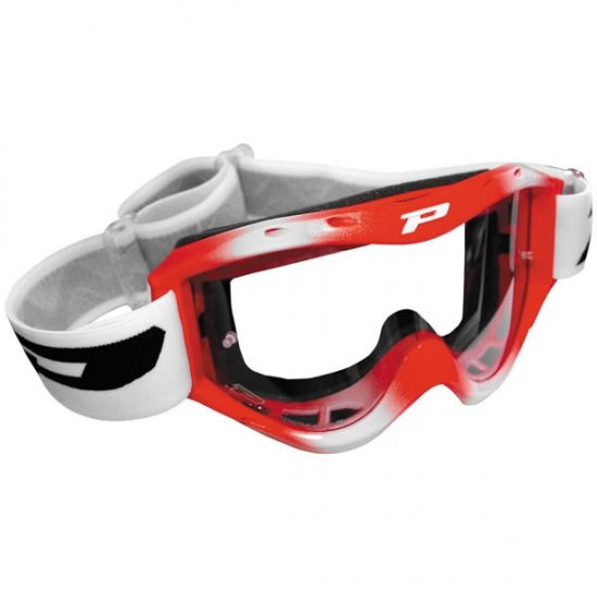 Pro Grip Red Goggle Clear Lense - Click Image to Close