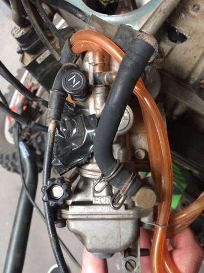 KTM 250 sxf Keihin Carburetor - Off 2009 model. - Click Image to Close