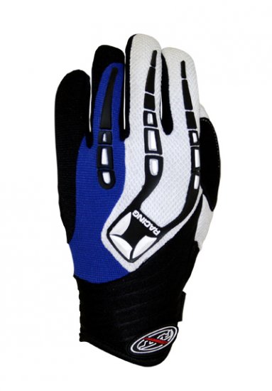 RXT Air MX Kids gloves - Blue - Click Image to Close