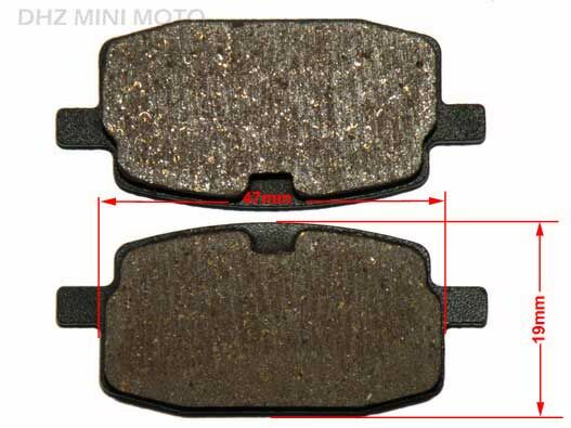 Brake Pads Pitsterpro Front - Click Image to Close