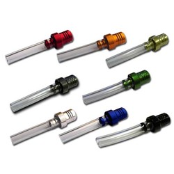 Fuel Cap breathers with anodised tip - Click Image to Close