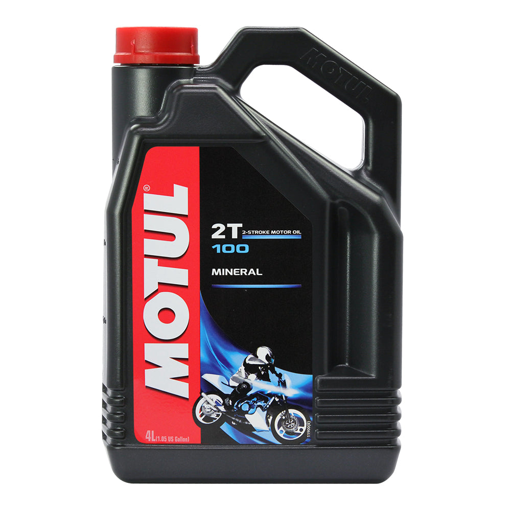 Motul 100 Moto Mix 2 Stroke Oil - 4 Litre