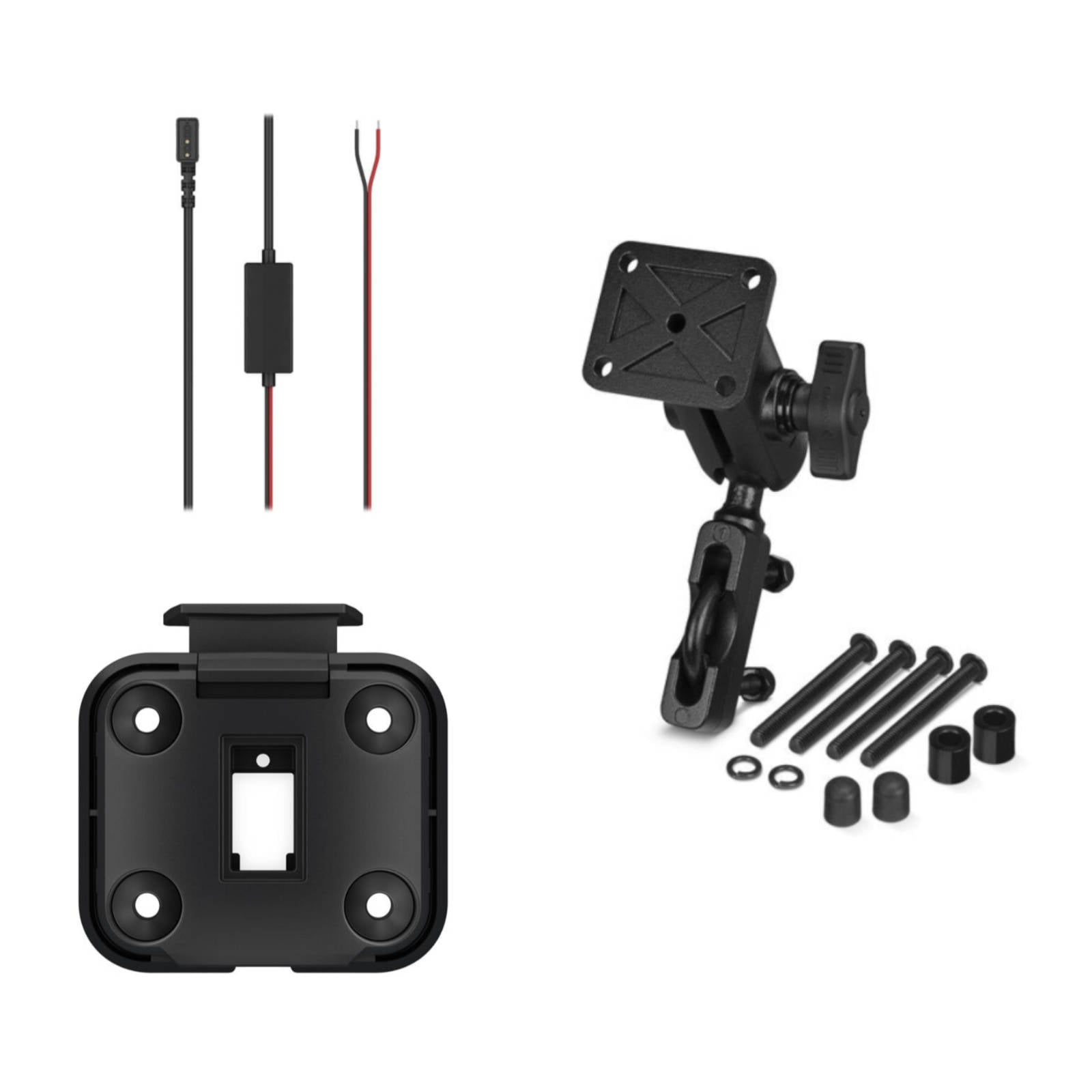Audio-Power Cable Motorcycle Crossbar Mount for Garmin Montana (sku 43241)