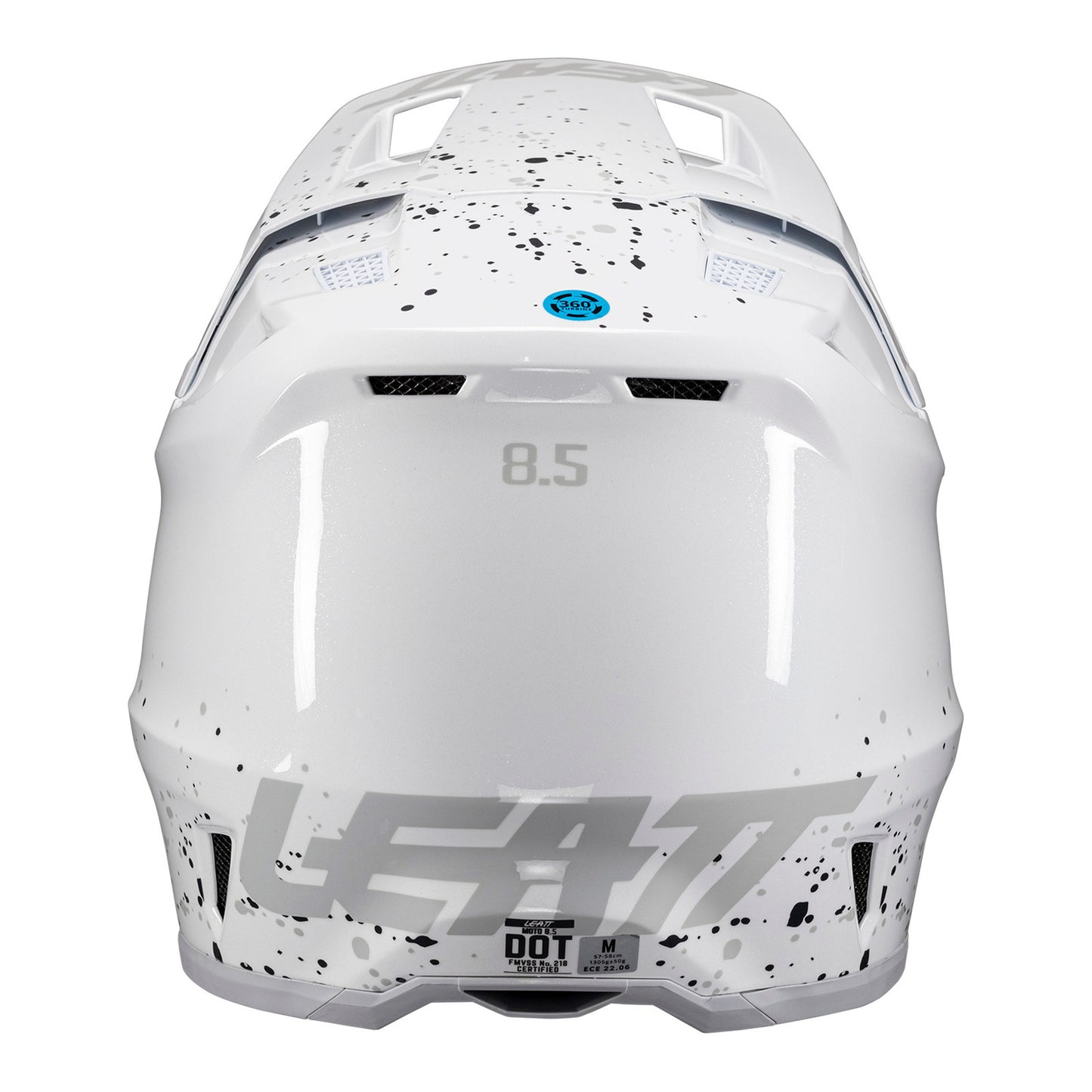 Leatt 2025 8.5 Helmet Kit - White (S/55-56cm)