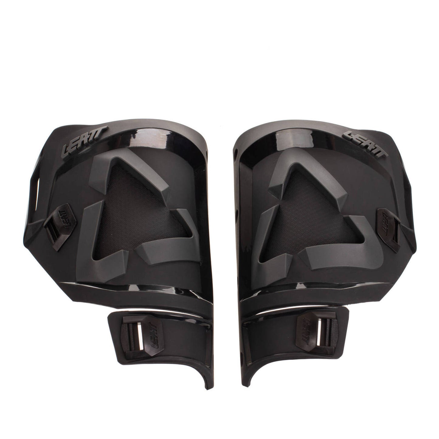 Leatt 5.5 Boot Shin Plate Kit - Black Pair (US7-9)