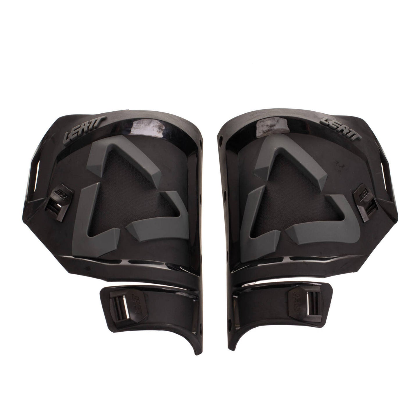 Leatt 5.5 Boot Shin Plate Kit - Black Pair (US12/13)