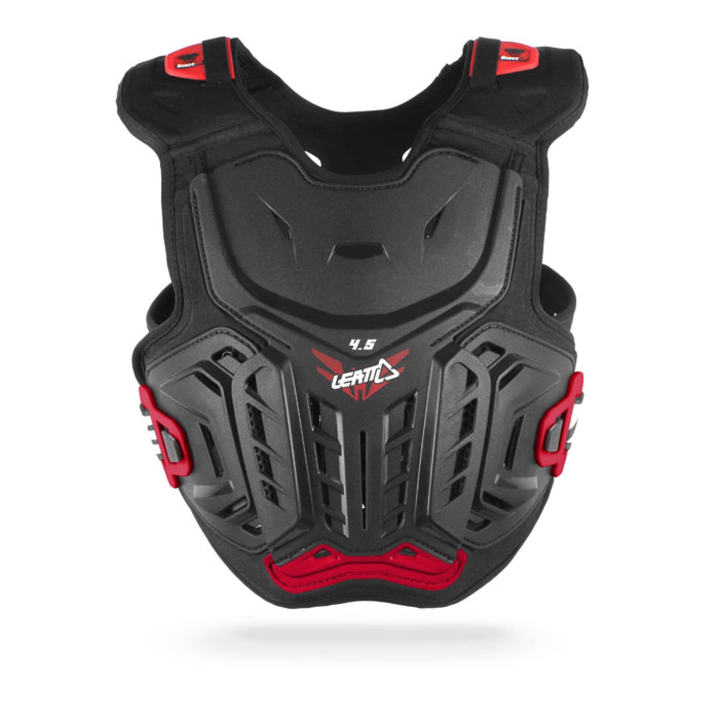 Leatt 4.5 Junior Chest Protector - Black / Red (L / XL)