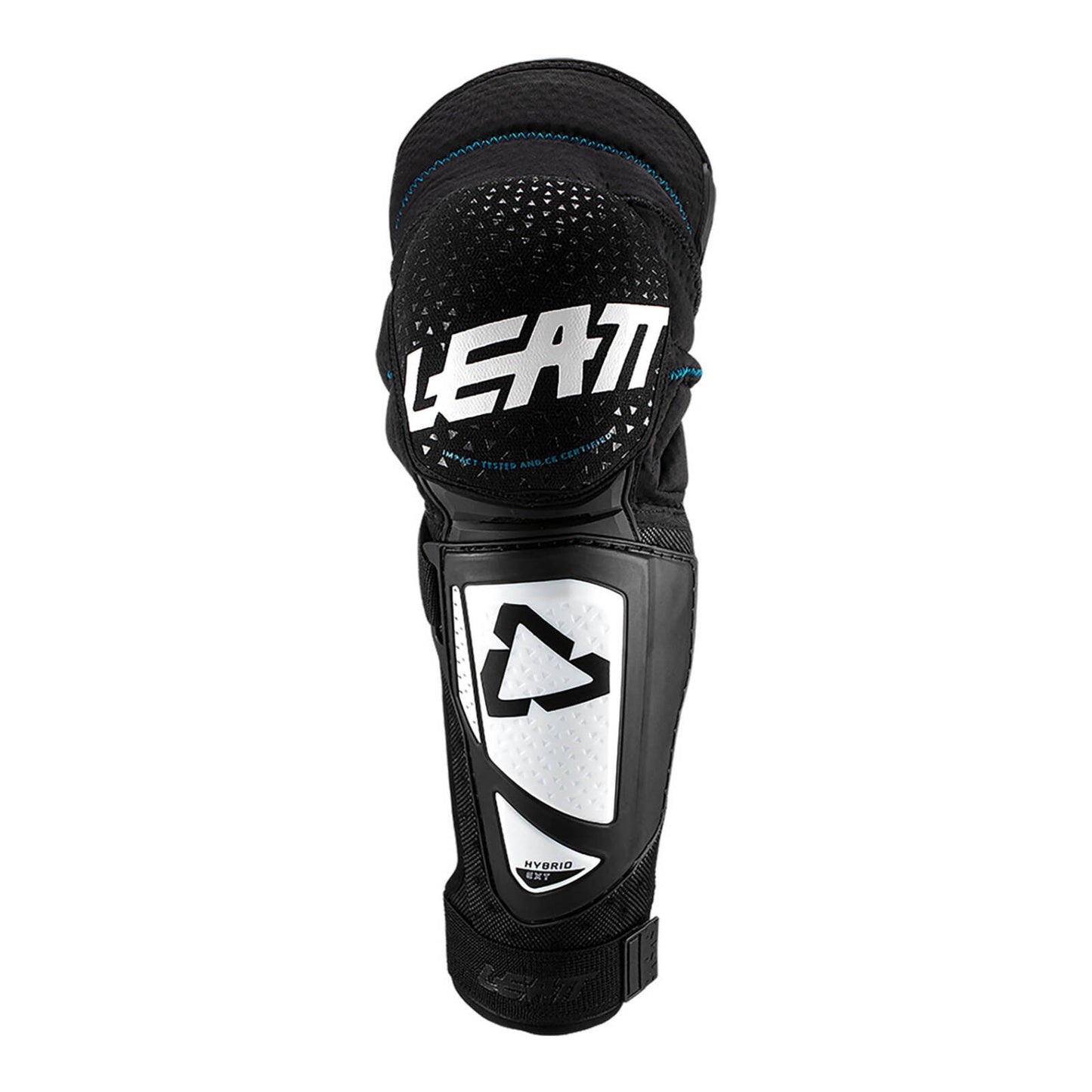 Leatt Knee & Shin Guard 3DF Hybrid Ext Junior - White/Black