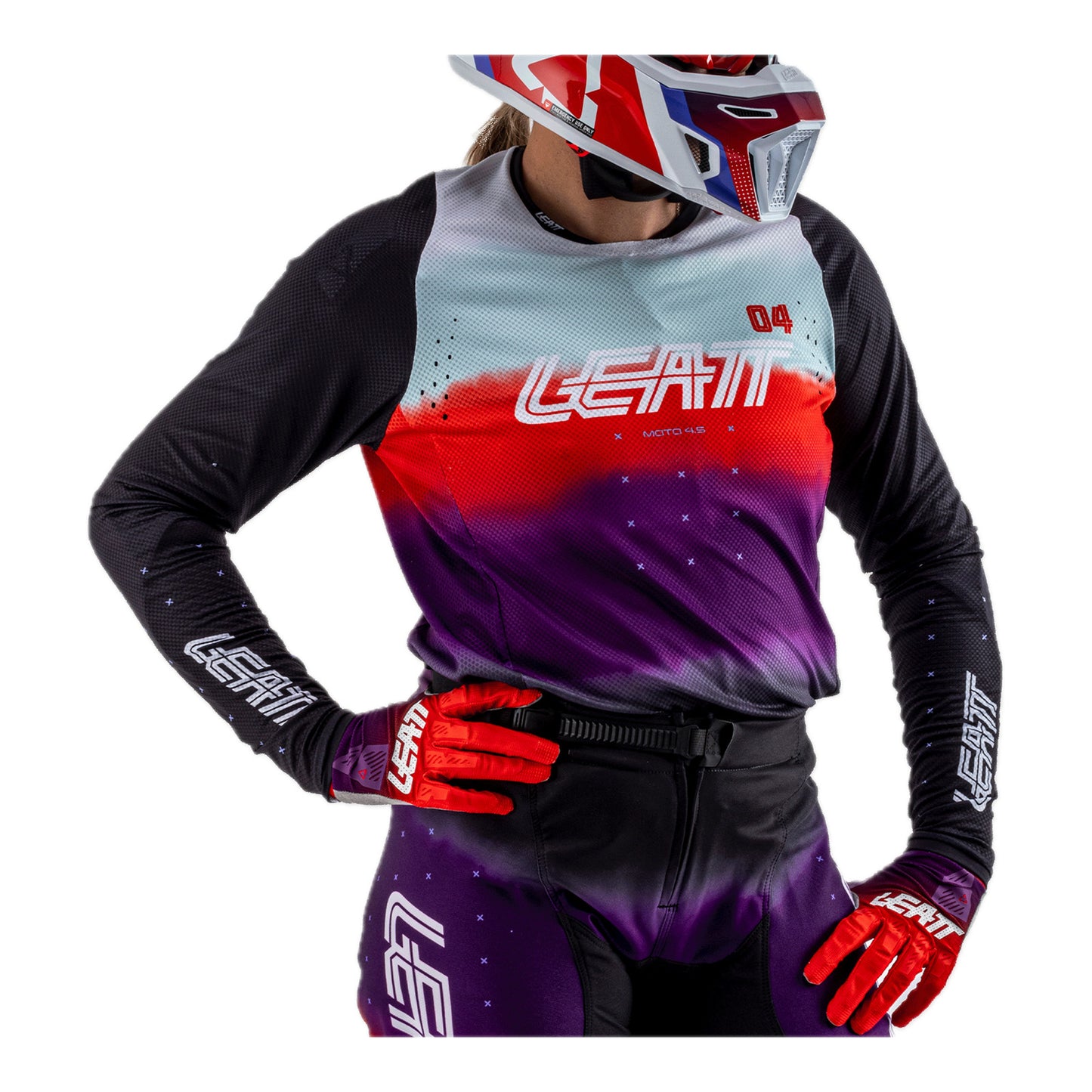 Leatt 2025 4.5 Lite Women's Jersey - Sunburn (XL/EU42/UK14/US10)