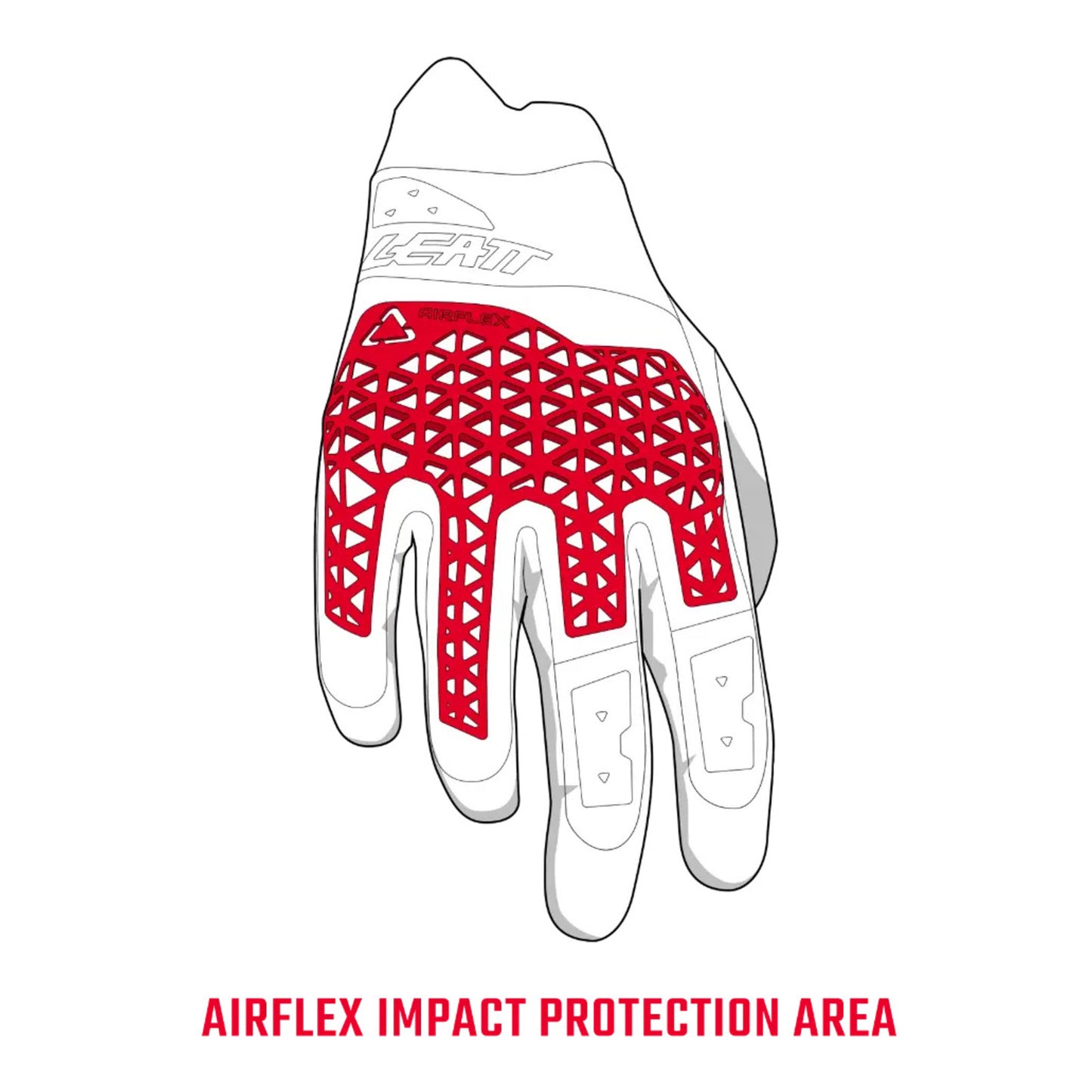 Leatt 2024 4.5 Lite Glove - Red (XL/EU10/US11)