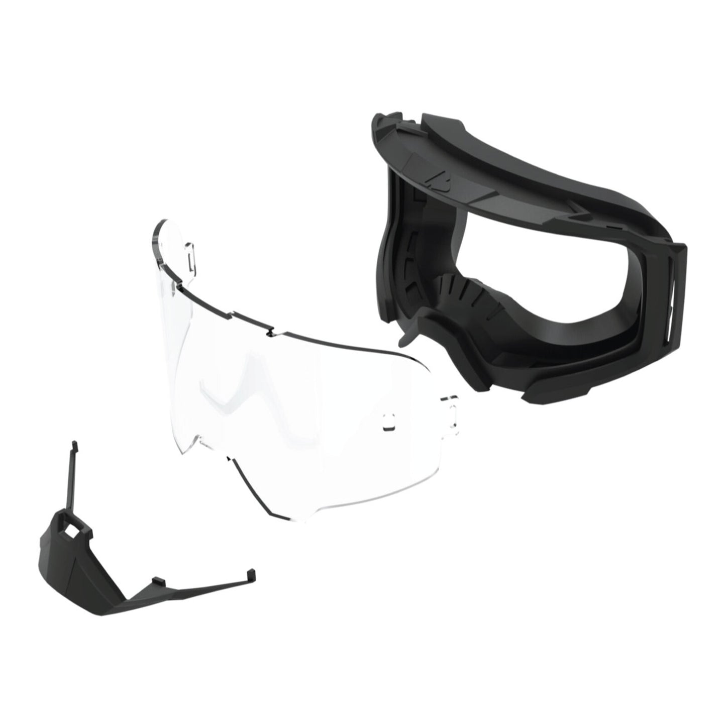 Leatt 4.5 Velocity Goggle Iriz - Black / Silver 50 VLT