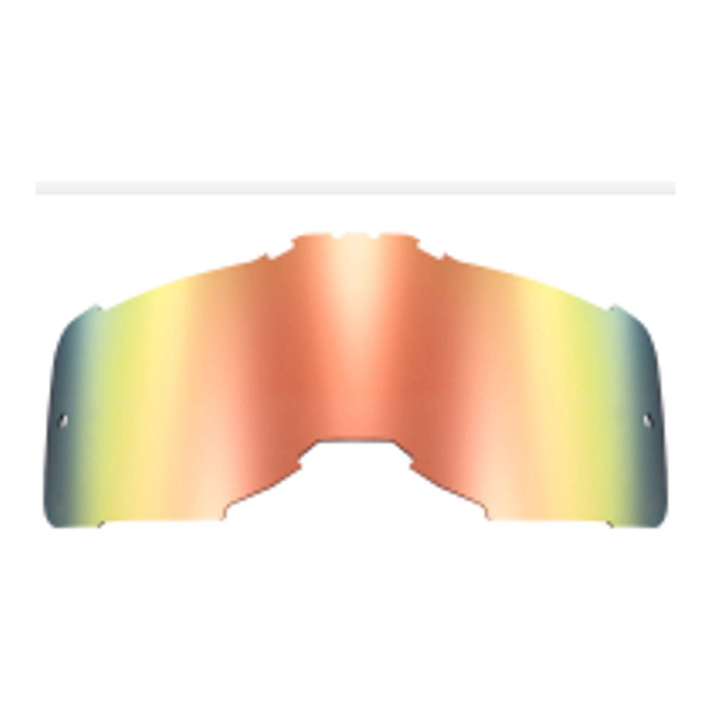 LS2 Aura Goggle - Gold with Iridium Lens