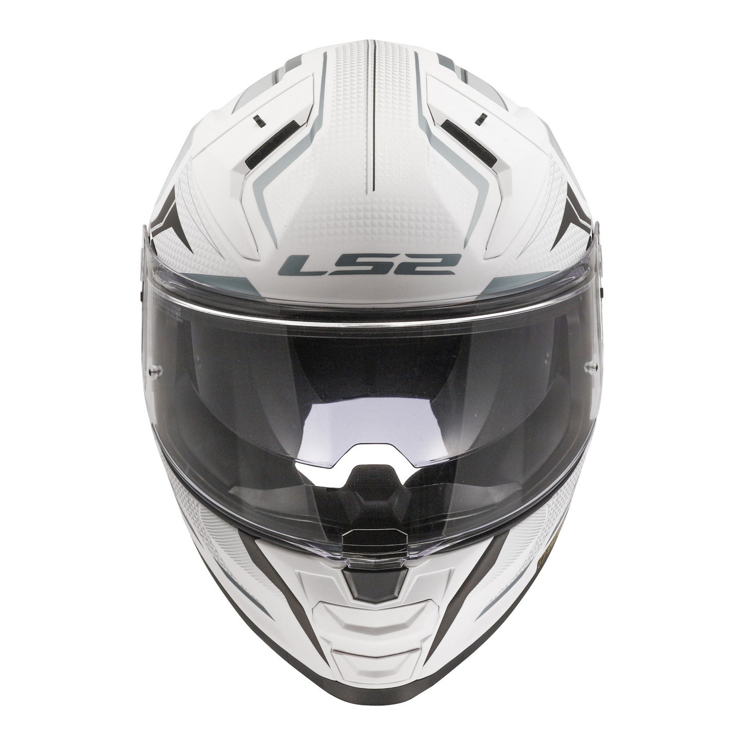 LS2 FF811 Vector II (L) Alizer - Matte White / Silver 06