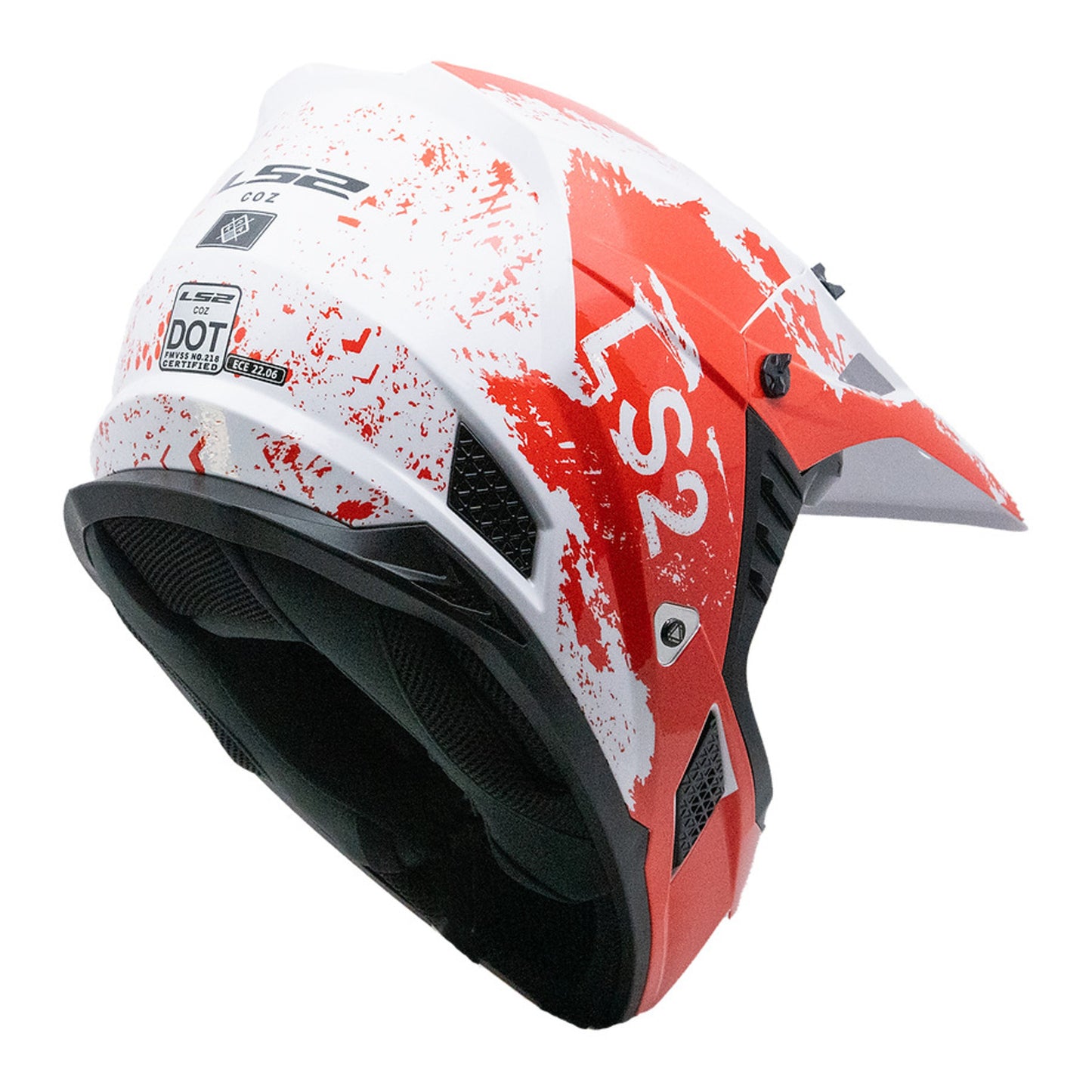 LS2 MX706 COZ (2XL) Hyde - Red/White 06