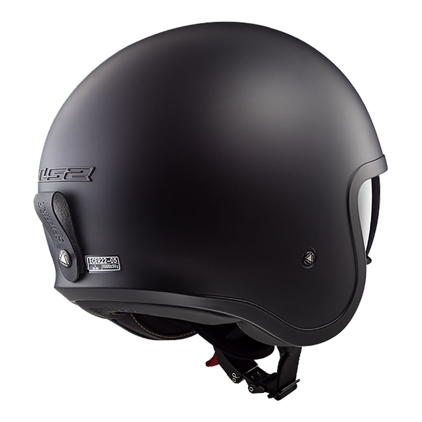 LS2 OF599 Spitfire II (L) - Matte Black Helmet 06