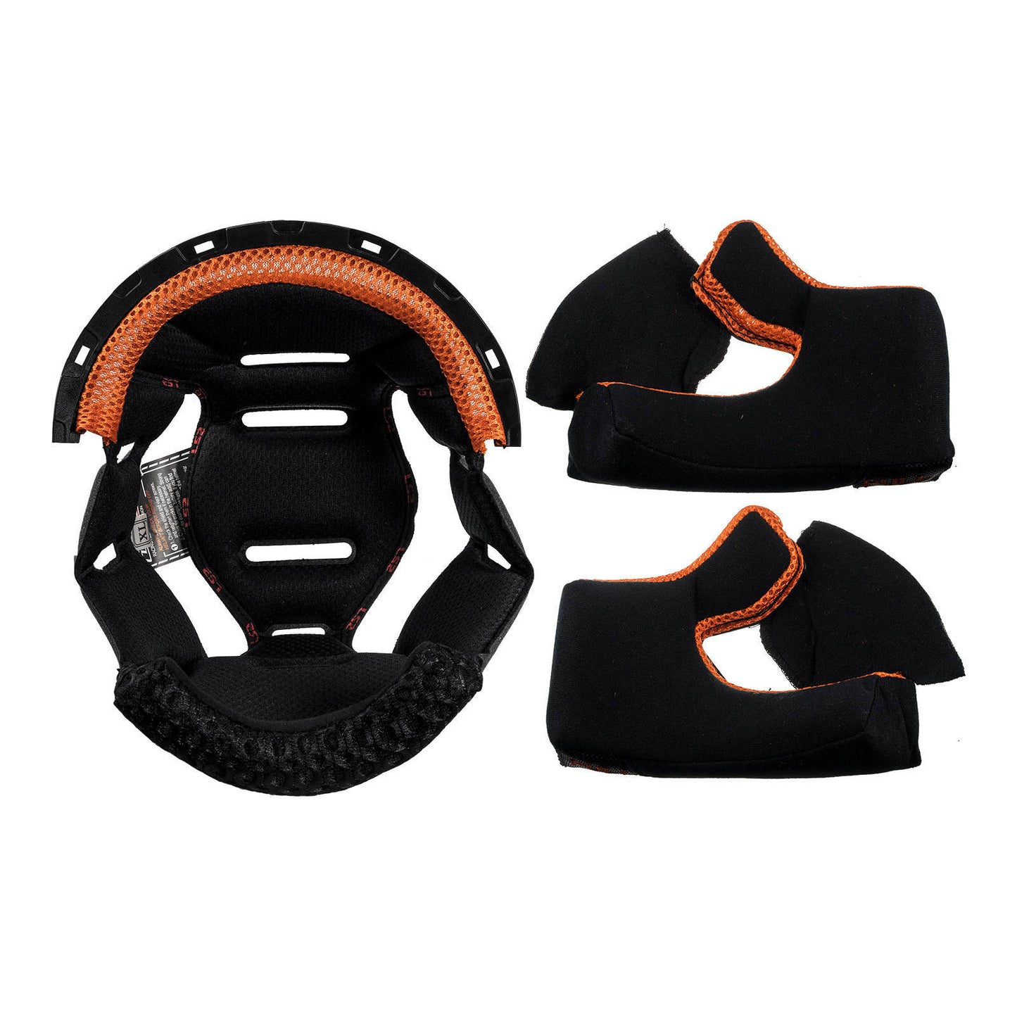 LS2 MX436 PIONEER LINER/CHEEK PAD SET 3XL
