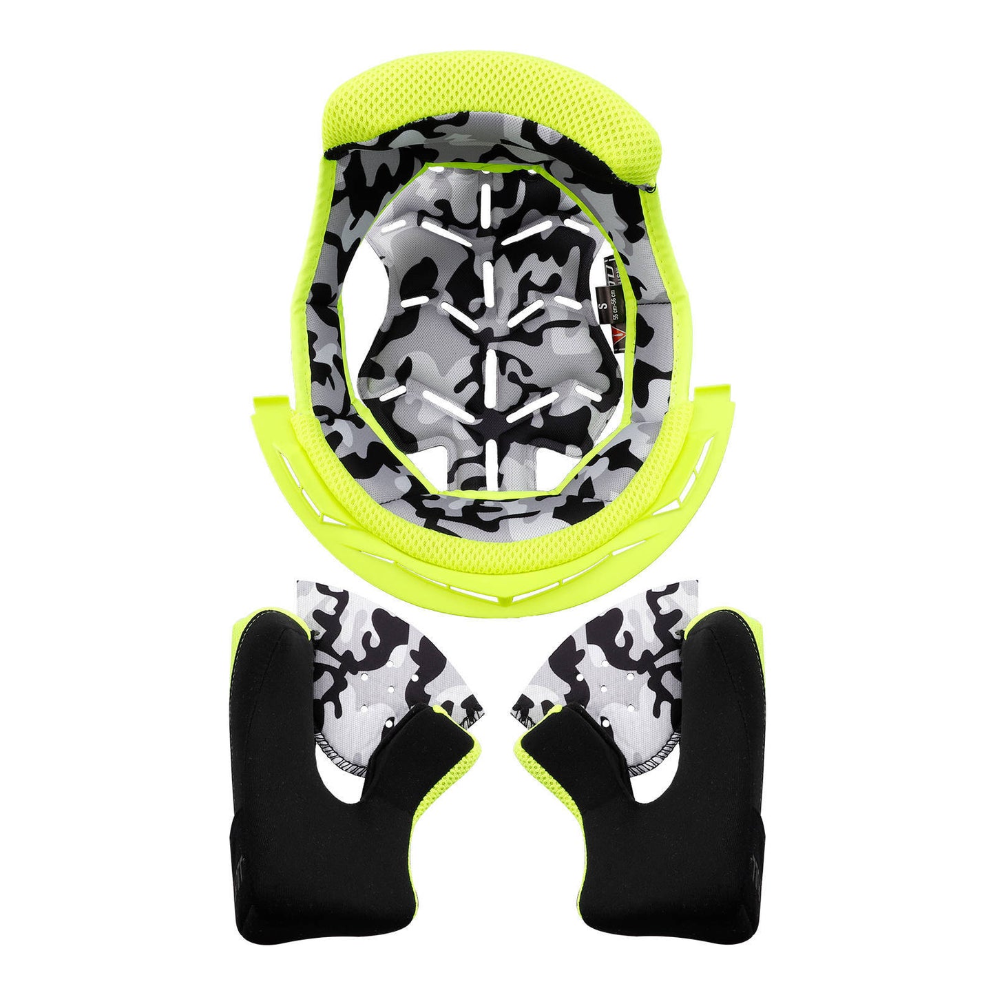 LS2 MX437 FAST EVO LINER H-V YELLOW XXL