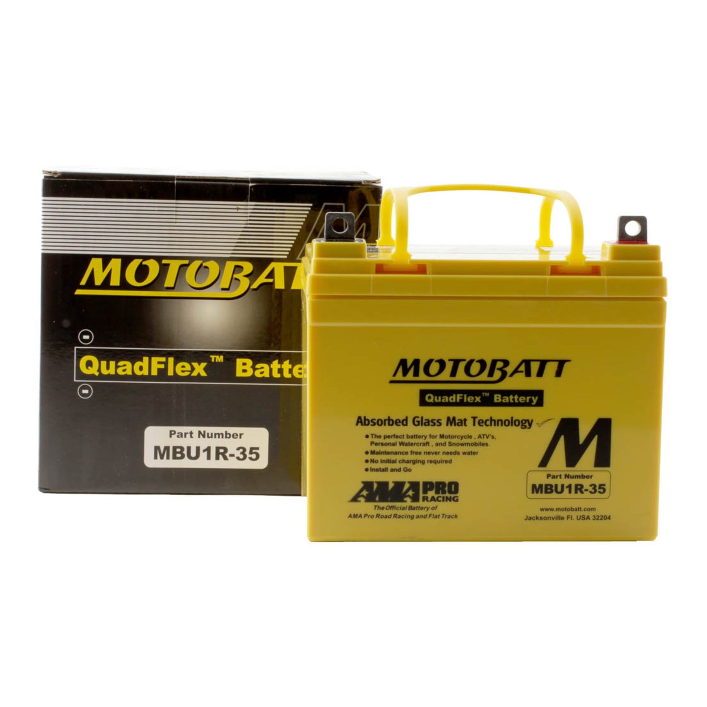 Motobatt Lug Type Terminal Positive R/H MBU1R-35