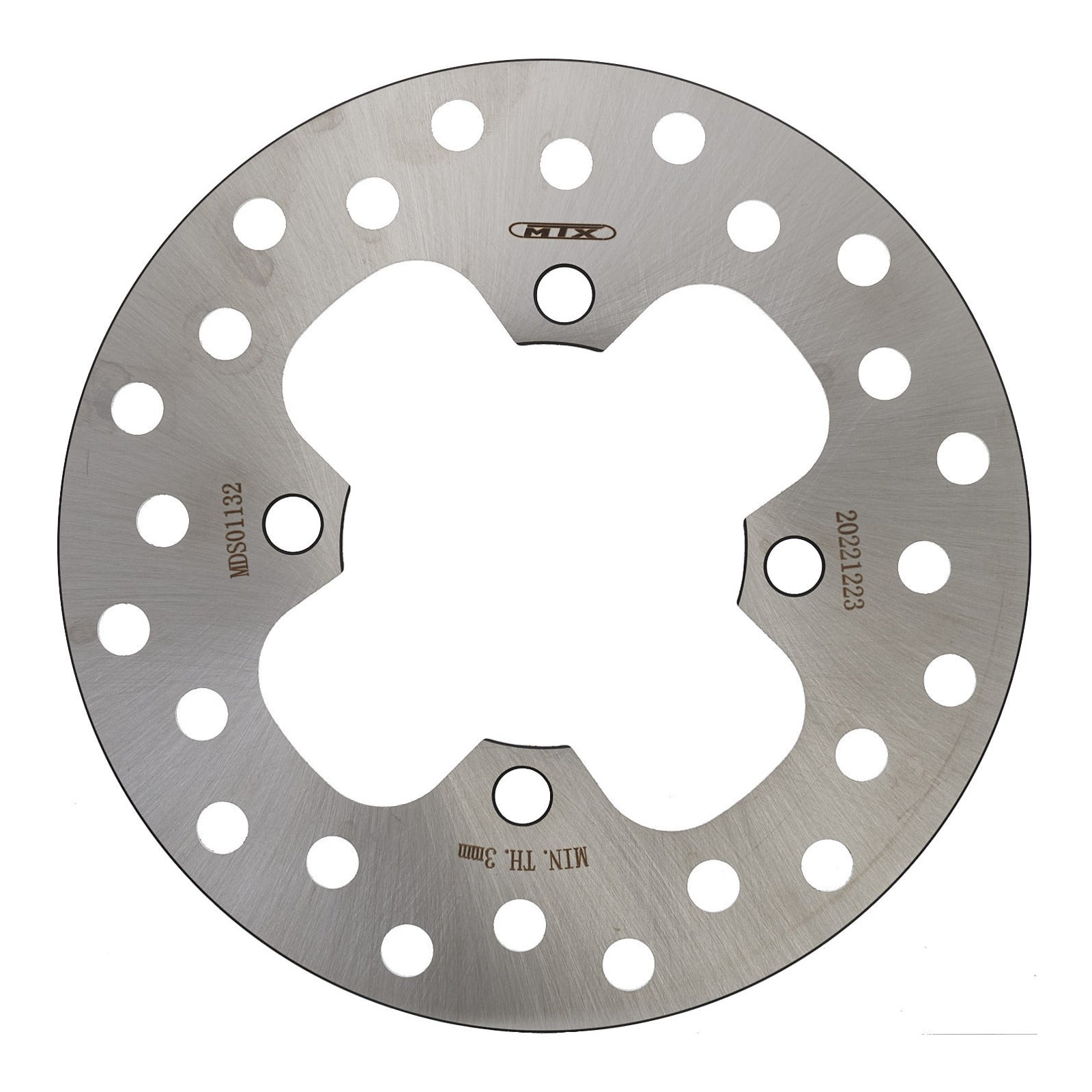 Mtx Brake Disc Solid Type Buzz Bikes 