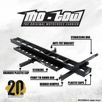 Mo-Tow 1.9M Motocross/ Motorcycle Bike Carrier - MT1900 with Light Kit and Tie Downs