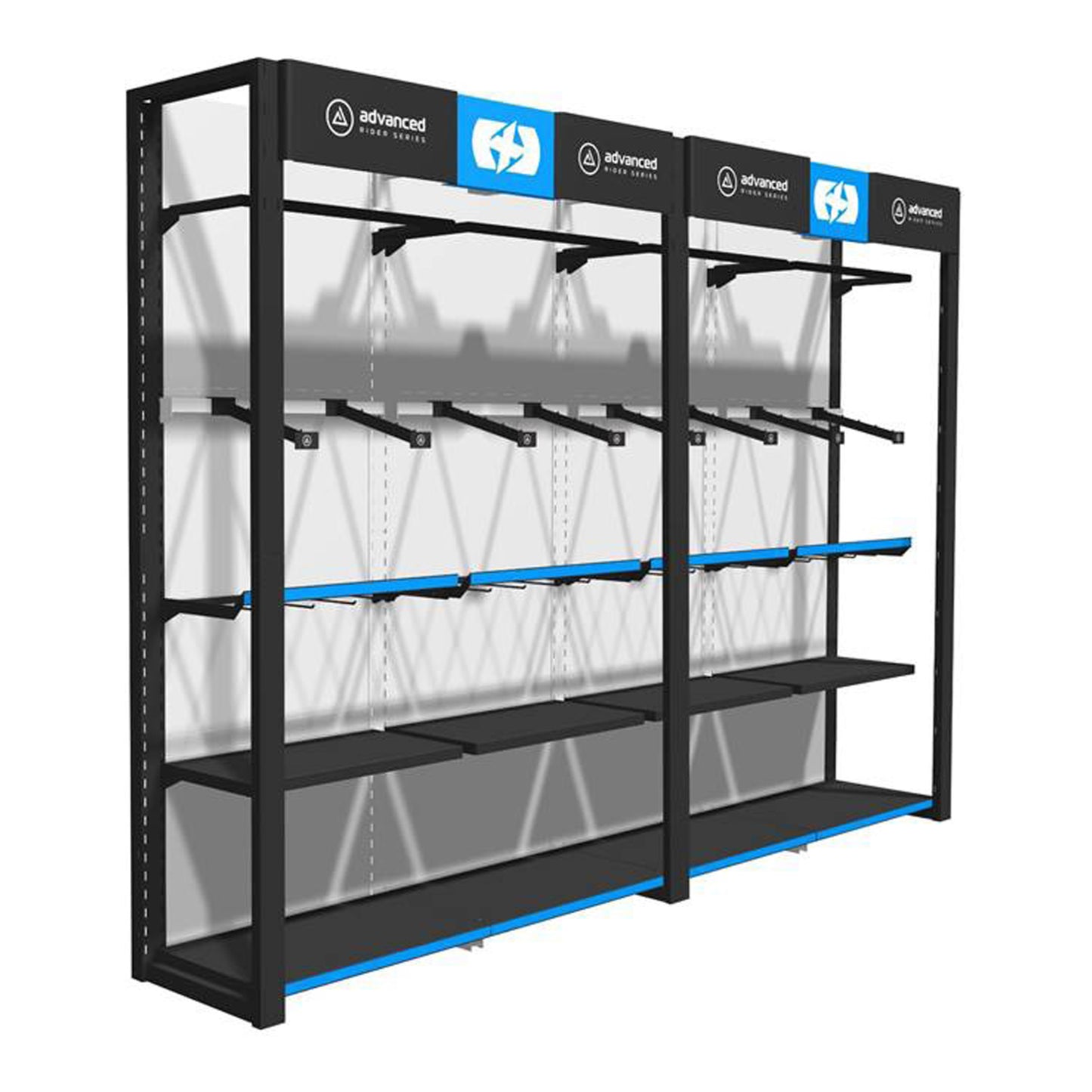 Oxford Advanced Clothing Display 4 Bay Kit
