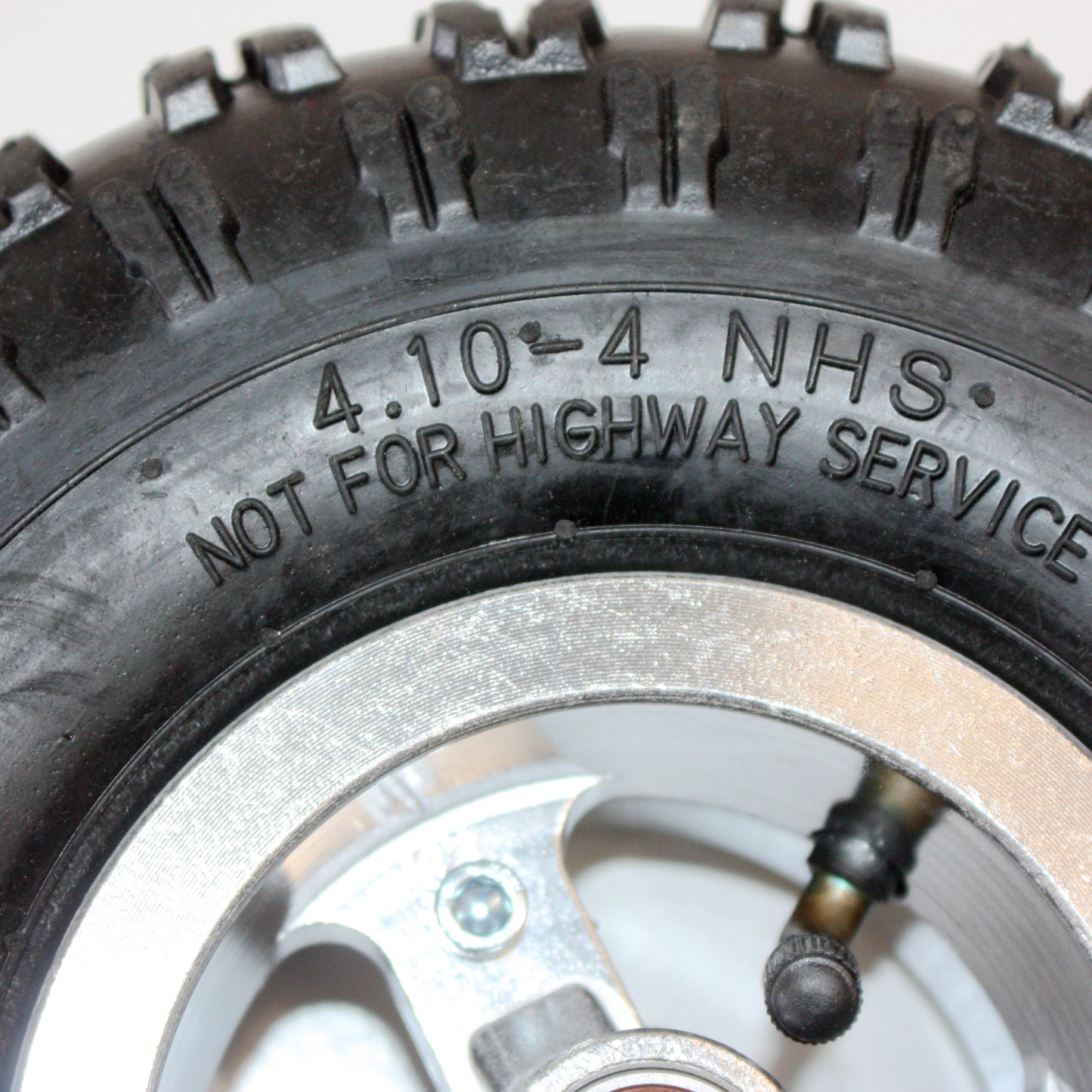 2X 4.10 - 4 4" Inch Wheel Rim Tyre Tire 47cc 49cc Mini Quad Dirt Bike ATV Buggy