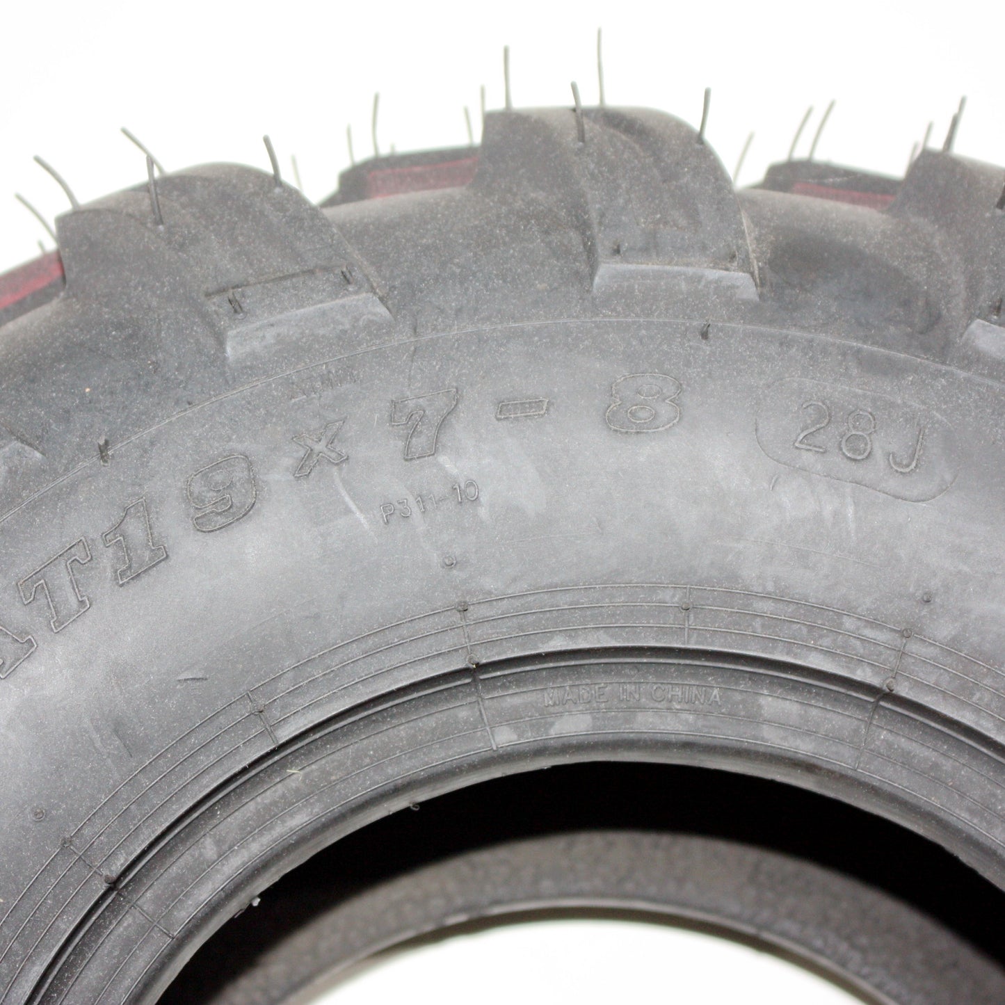 4PLY 19 X 7.00 - 8 8" Inch Front Chunky Tyre Tire 125cc Quad Dirt Bike ATV Buggy