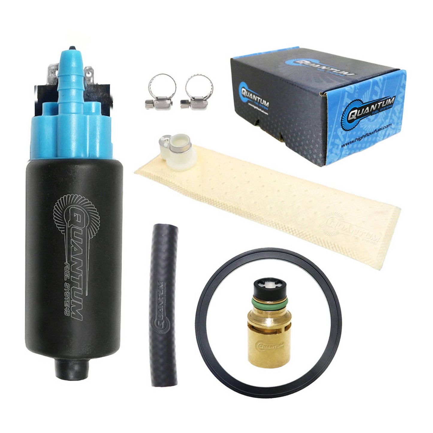 Quantum In-tank EFI Fuel Pump with regulator Tank Seal and Filter
