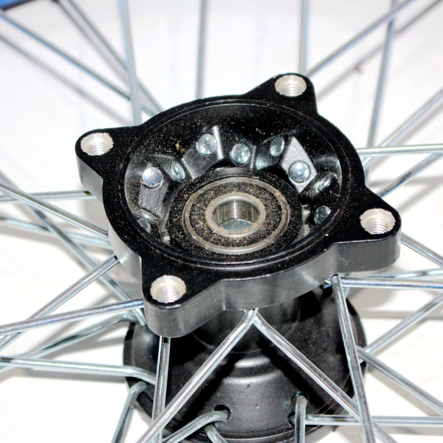 BLUE 15mm Axle 70/100- 17 17" Inch Front Wheel Rim Knobby Tyre PIT PRO Dirt Bike