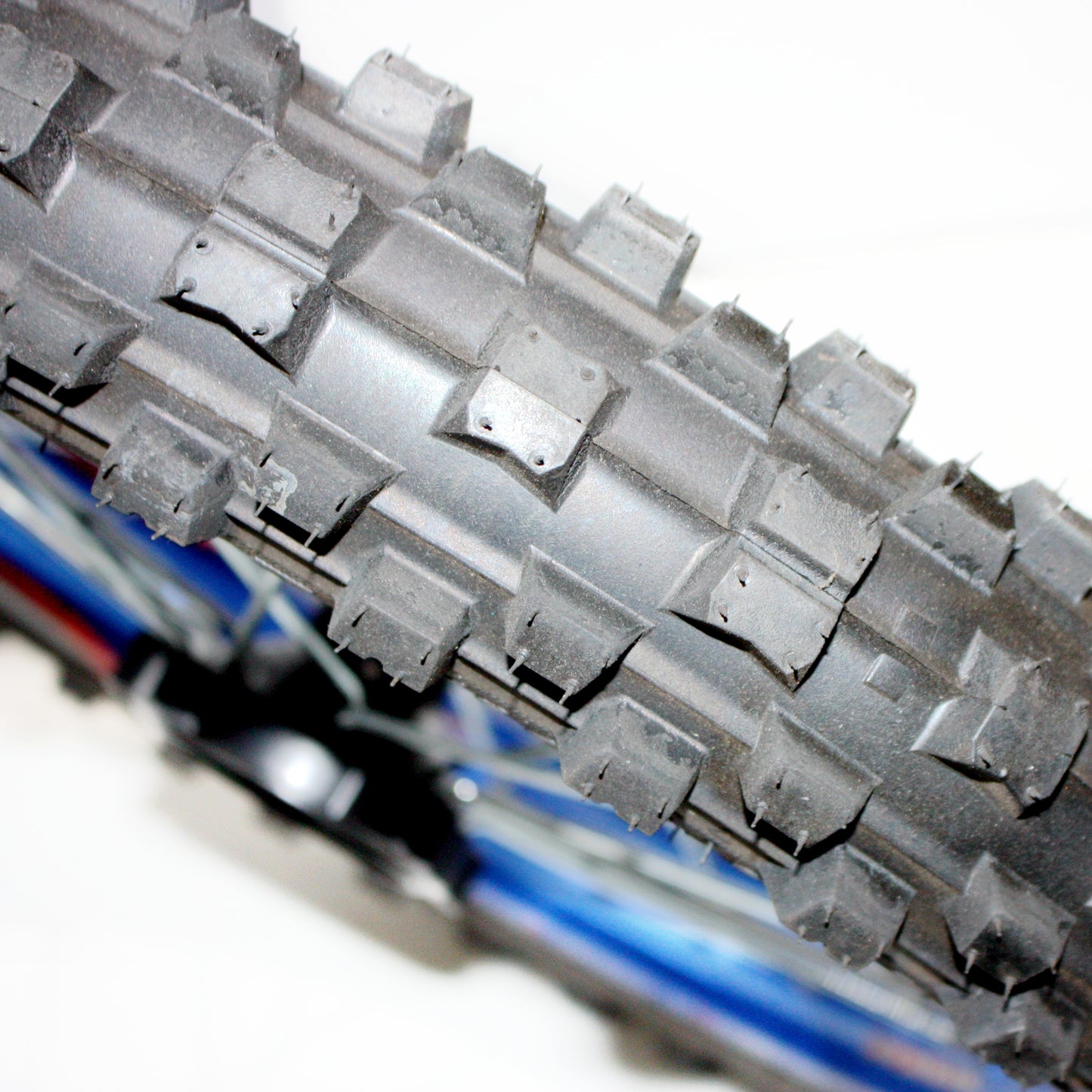 BLUE 15mm Axle 70/100- 17 17" Inch Front Wheel Rim Knobby Tyre PIT PRO Dirt Bike