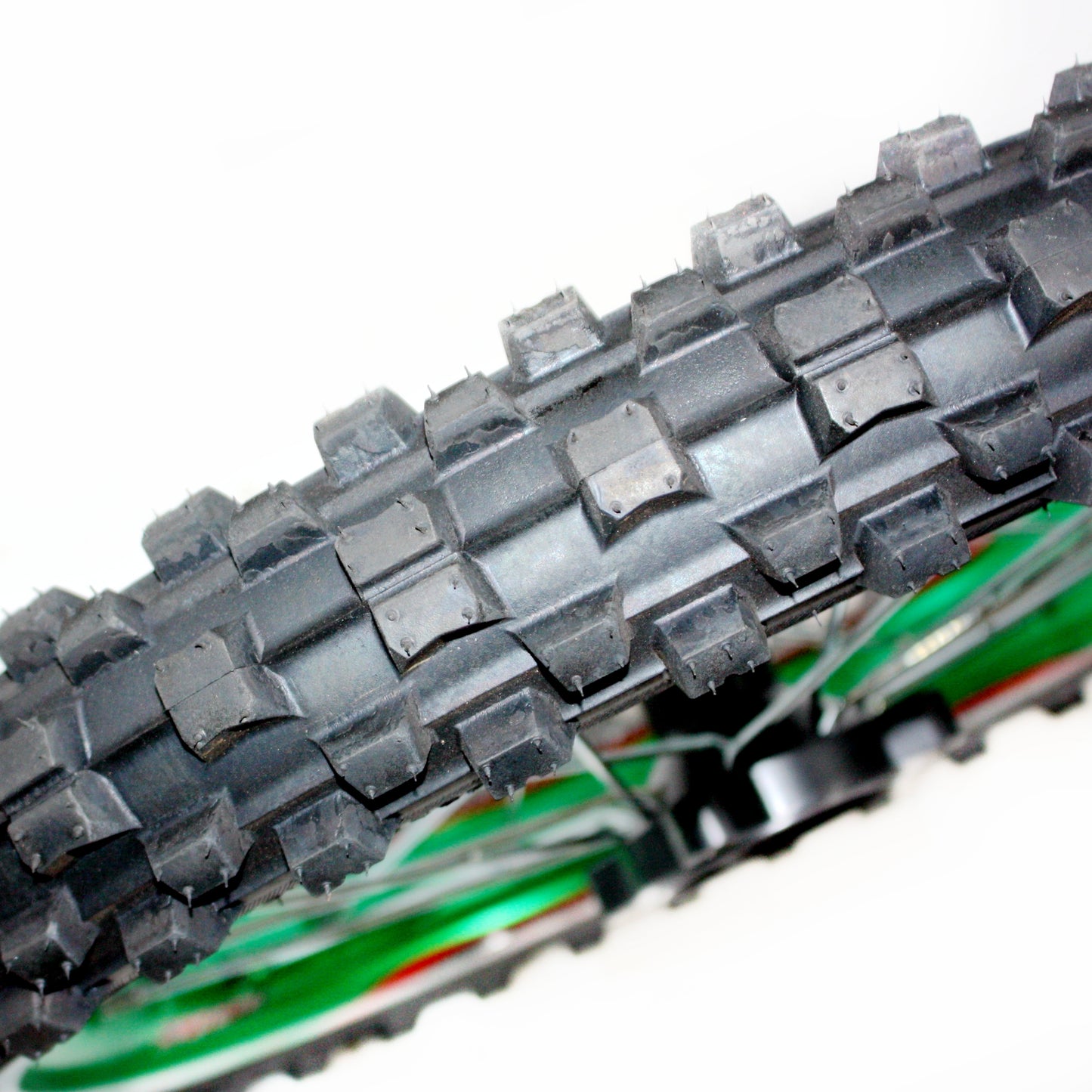 GREEN 15mm Axle 70/100 - 17 17" Inch Front Wheel Rim Tyre Tire PIT PRO Dirt Bike