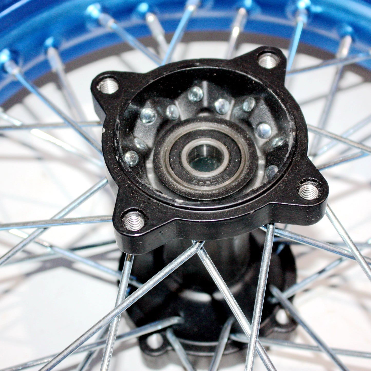 BLUE 15mm Axle 3.00 - 12 12" Inch Rear Wheel Rim Tyre Tire PIT PRO Dirt Bike