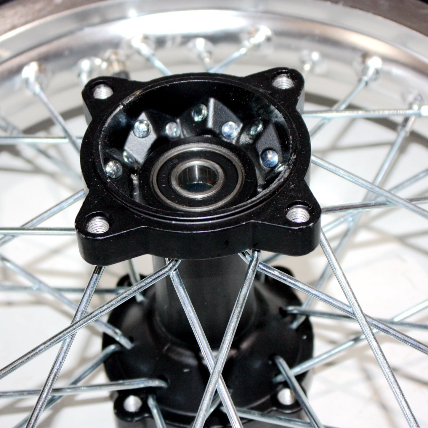 SILVER 15mm Axle 3.00 - 12 12" Inch Rear Wheel Rim Tyre Tire PIT PRO Dirt Bike