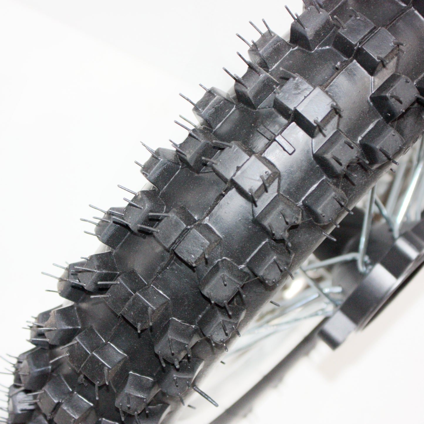 SILVER 15mm Axle 3.00 - 12 12" Inch Rear Wheel Rim Tyre Tire PIT PRO Dirt Bike