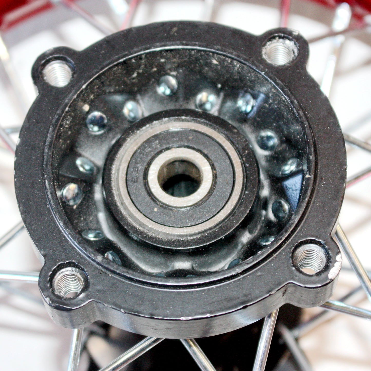 RED 15mm 2.50 - 10 10" Inch Rear Back Wheel Rim Tyre Tire PIT PRO Dirt Bike