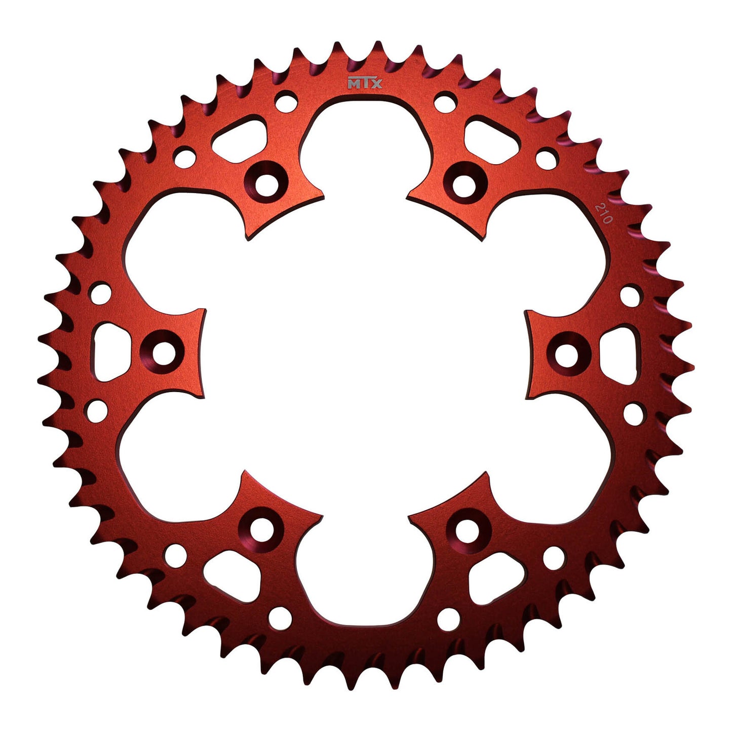 MTX 210 Zero Aluminium Rear Sprocket #520 - Red (47T) (11A-KAE-47RED)