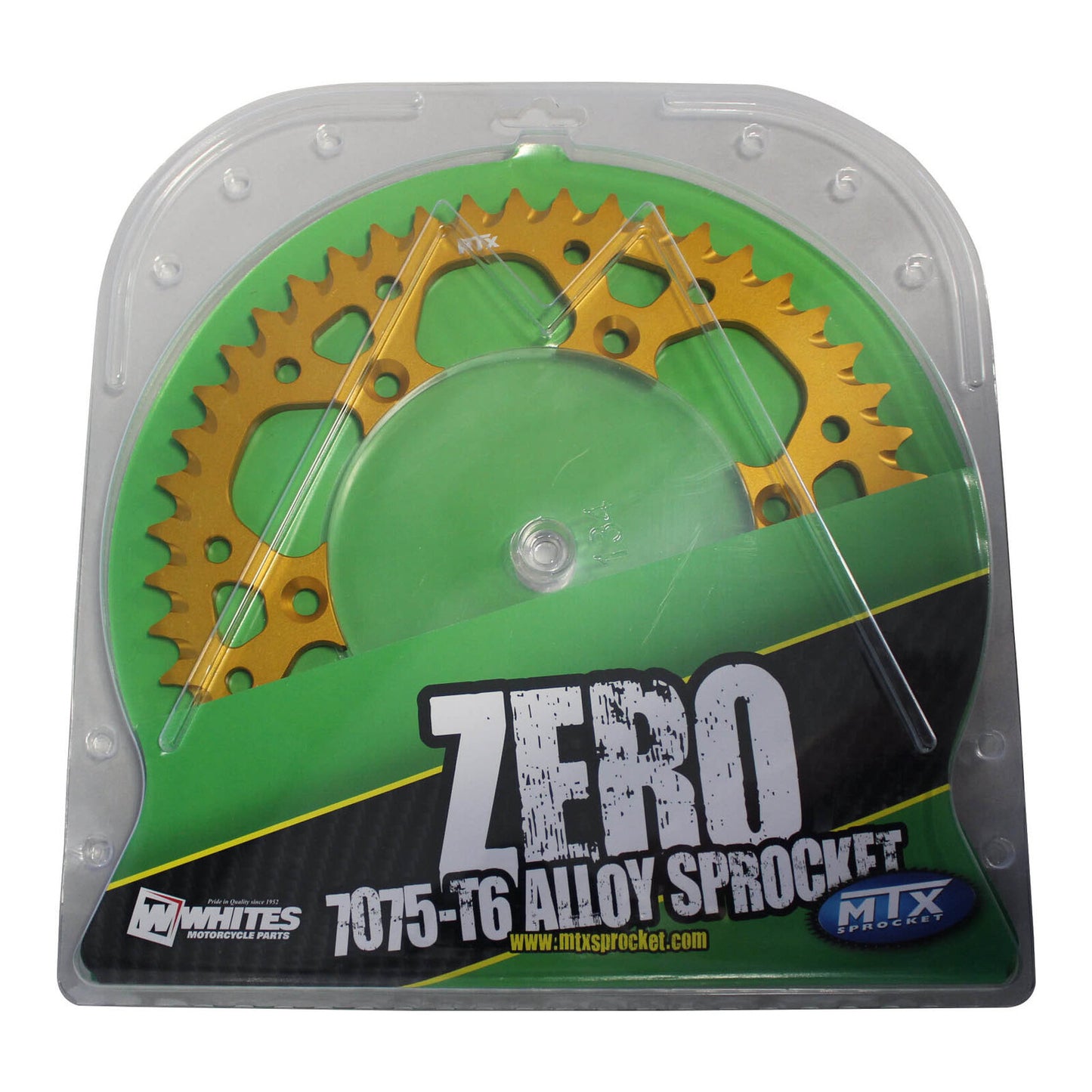 MTX 210 Zero Aluminium Rear Sprocket #520 - Gold (51T) (11A-KAE-51GLD)