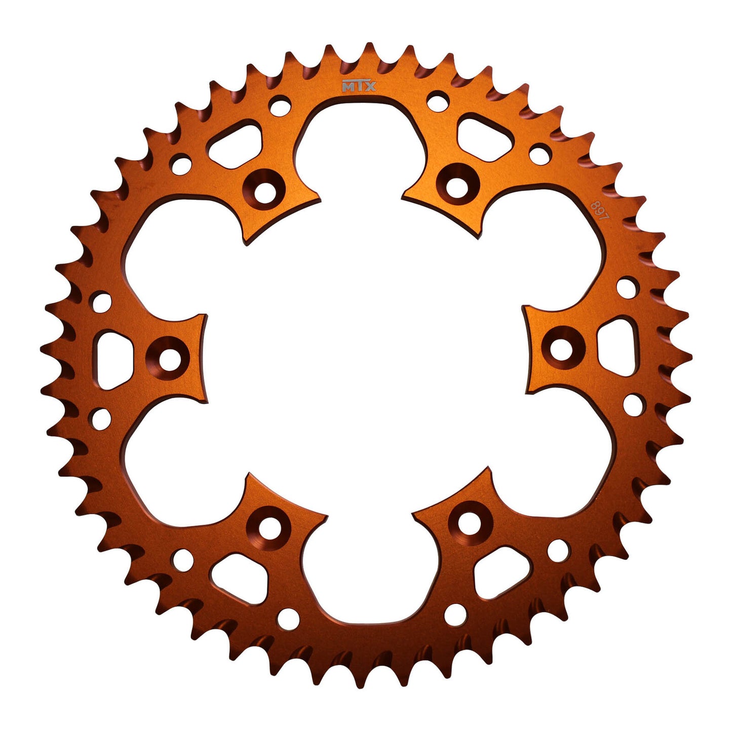 MTX 897 Zero Aluminium Rear Sprocket #520 - Orange (52T) (11A-KM1-52ORG)