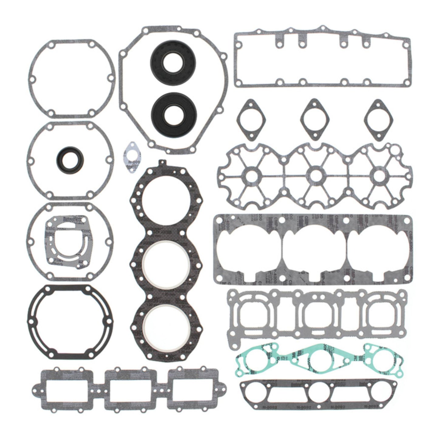 PWC VERTEX COMPLETE GASKET KIT WITH OIL SEALS 611604