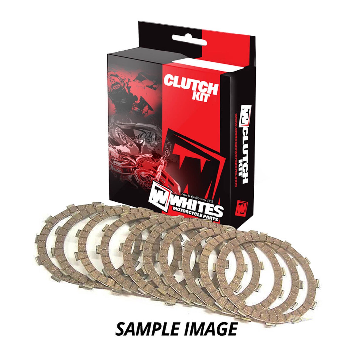Whites Clutch Kit Fibre YZF-R1 '98