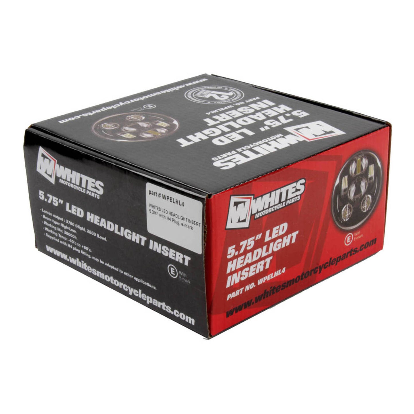 Whites LED Headlight Insert 5 3/4" with H4 Plug E-mark