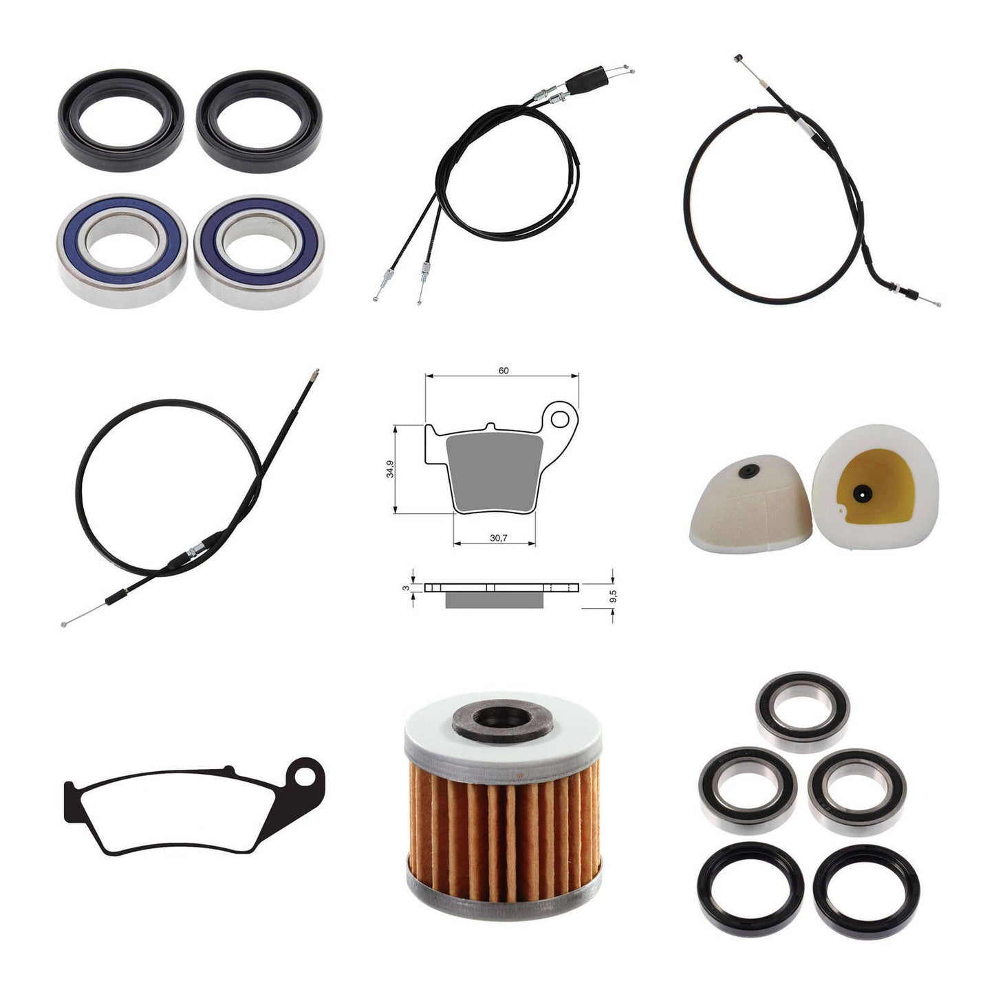 OFFROAD REFURB KIT - HON CRF450R 02