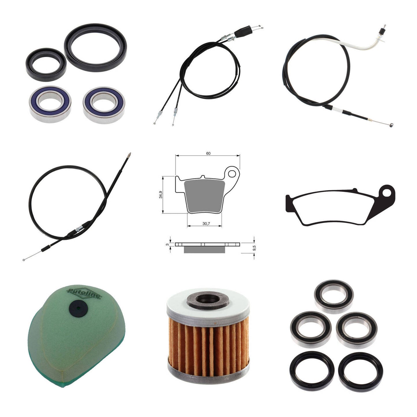 OFFROAD REFURB KIT - HON CRF450X 05-06