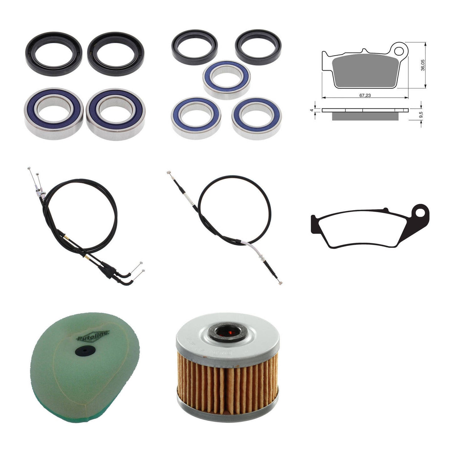 OFFROAD REFURB KIT - KAW KX450F 09-12
