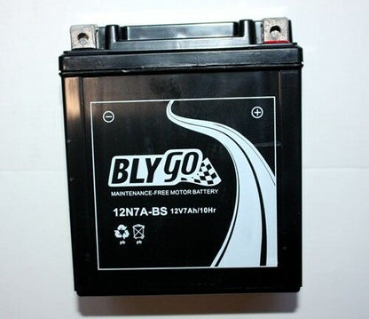 12N7A-BS 12V 7AH Battery PIT DIRT QUAD BIKE ATV BUGGY SCOOTER upgrade 12V5AH