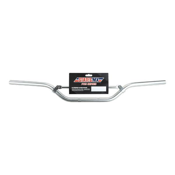 STATES MX Handlebar Pro Series MX Bend Alloy Silver