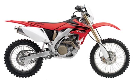 WRECKING HONDA CRF 450X - 2007 Model